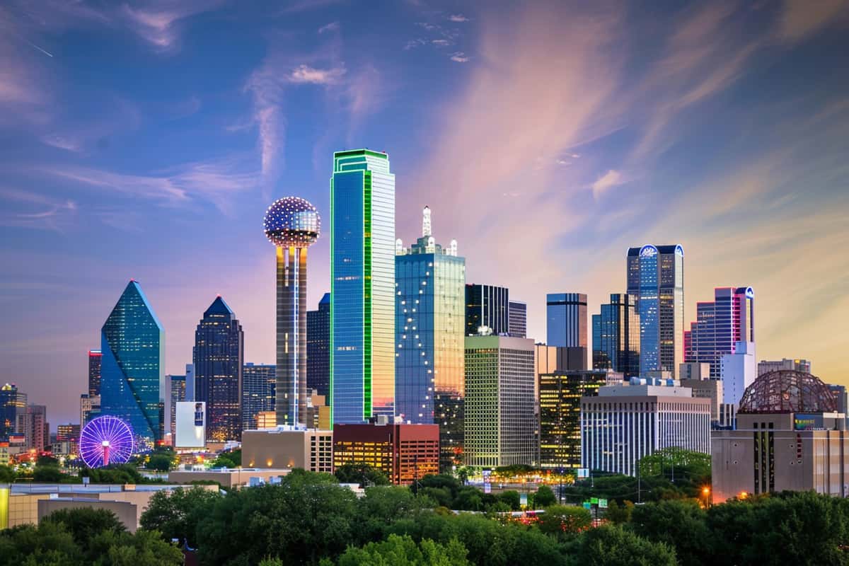 Dallas skyline