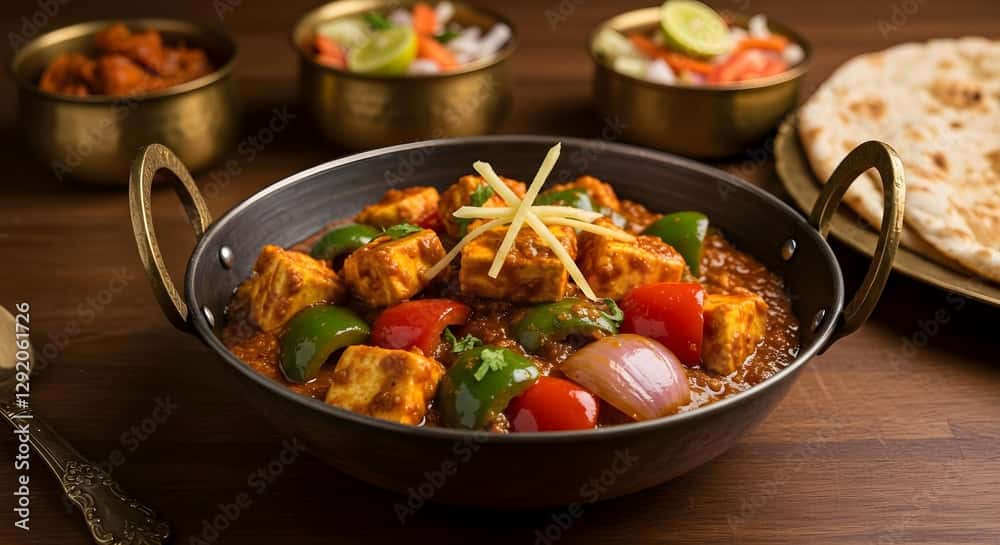 Kadai Ginger Chicken