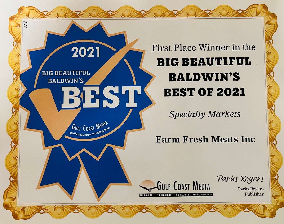 2021 Central Baldwin Chamber of Commerce City of Robertsdale Business of the Year Award
