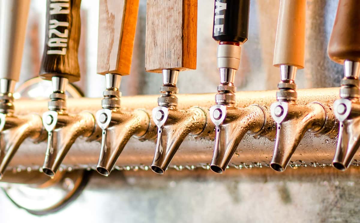 Beer tap spouts