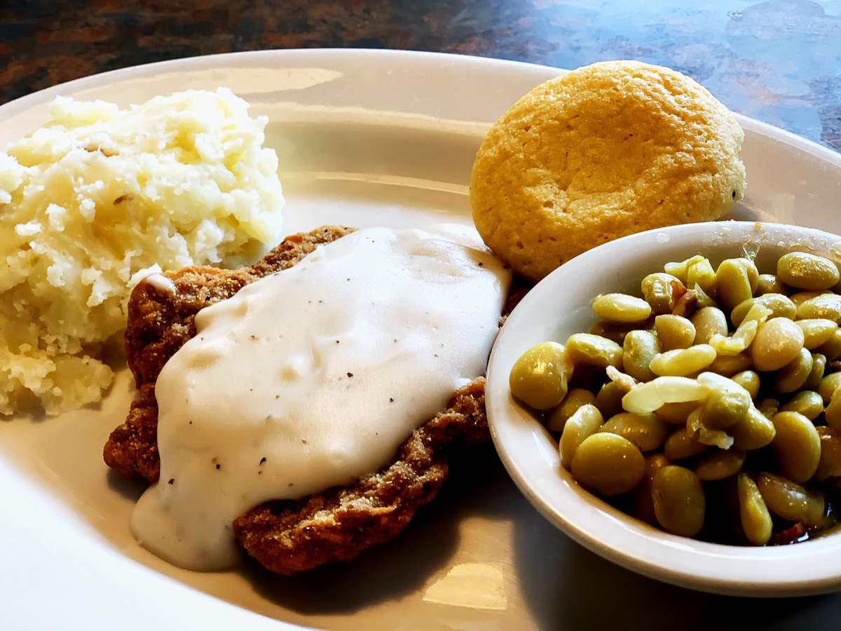 Country Fried Steak Baked Steak And Gravy Country Fried Steak