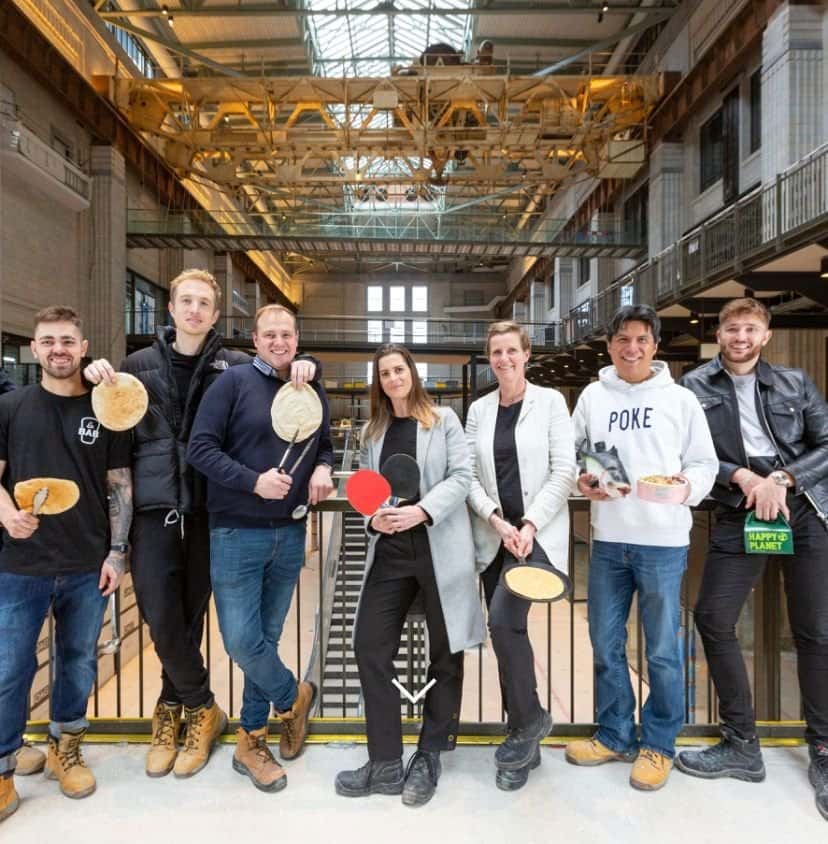 Staff at Battersea Power Station Le Bab