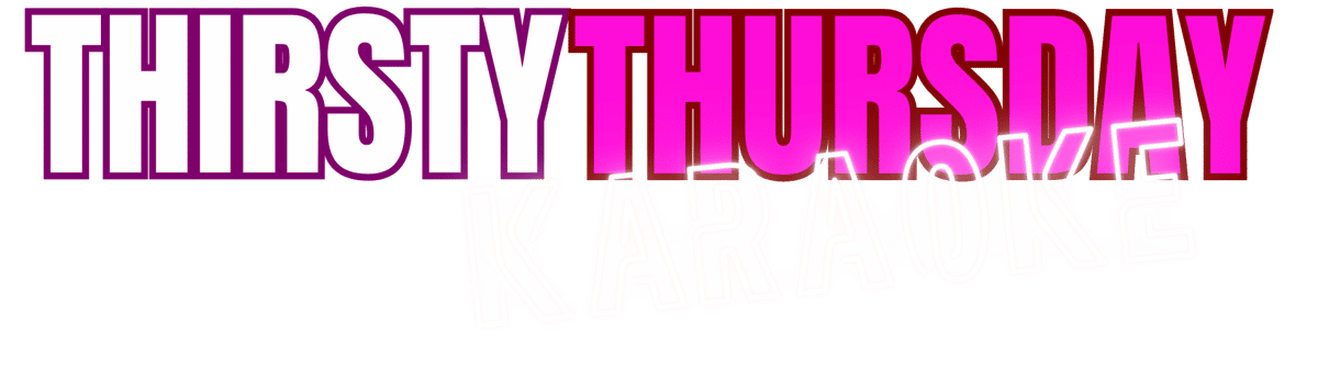 Thirsty Thursday Karaoke Logo