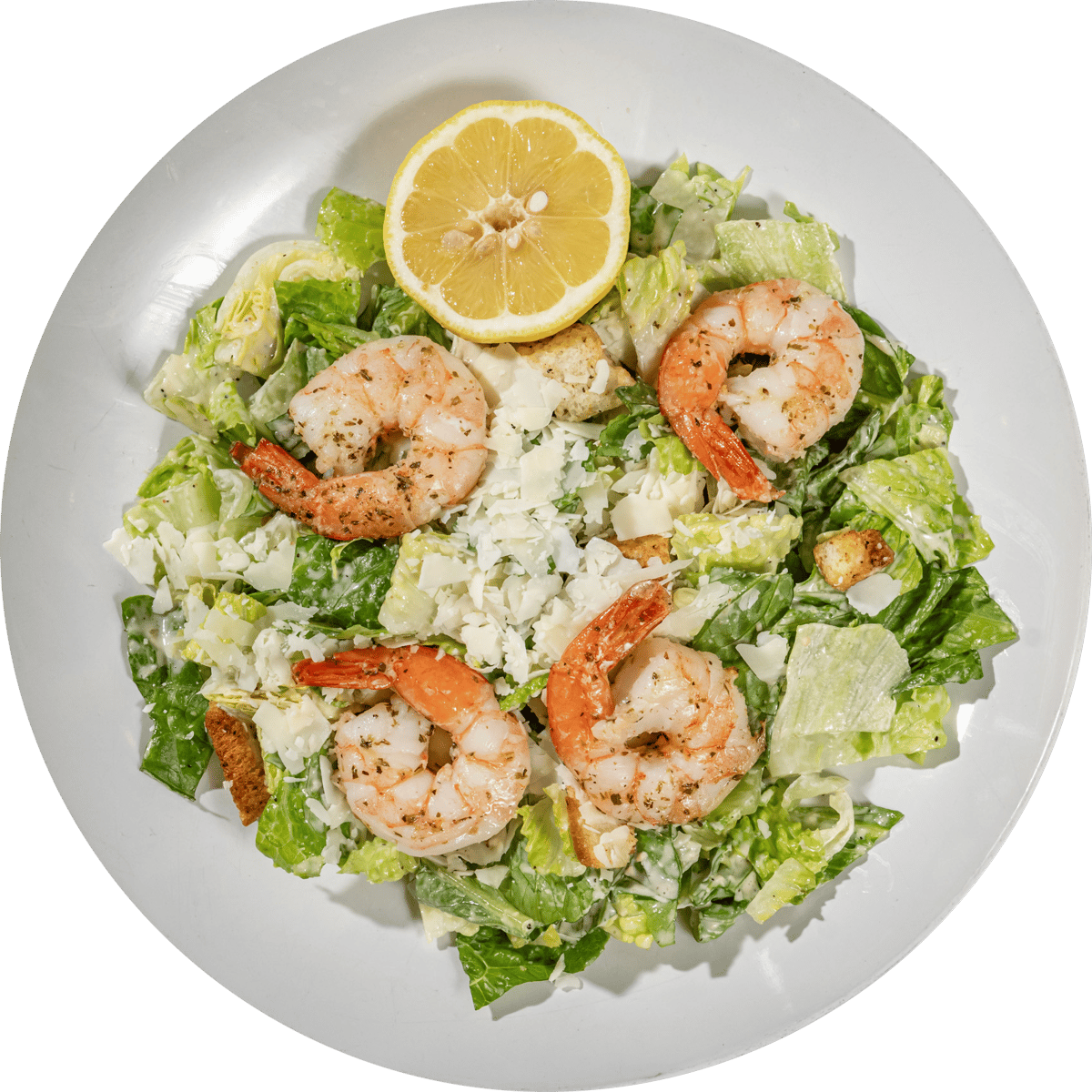 Mediterranean meal on a plate