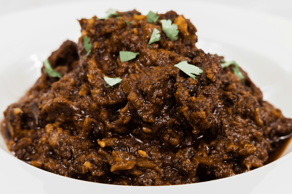 Ethiopian Beef Jerky Dish also known as Quanta Firfir