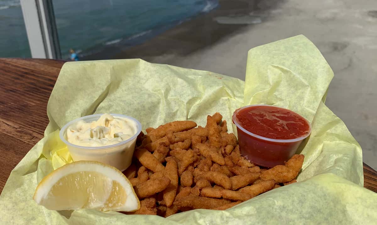 Clam Strips Oyster Bar Menu Fisherman's Restaurant and Bar San