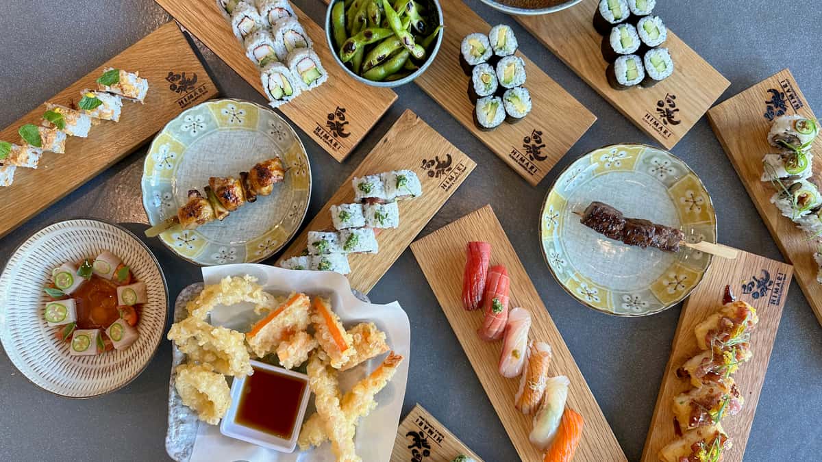 sushi layout