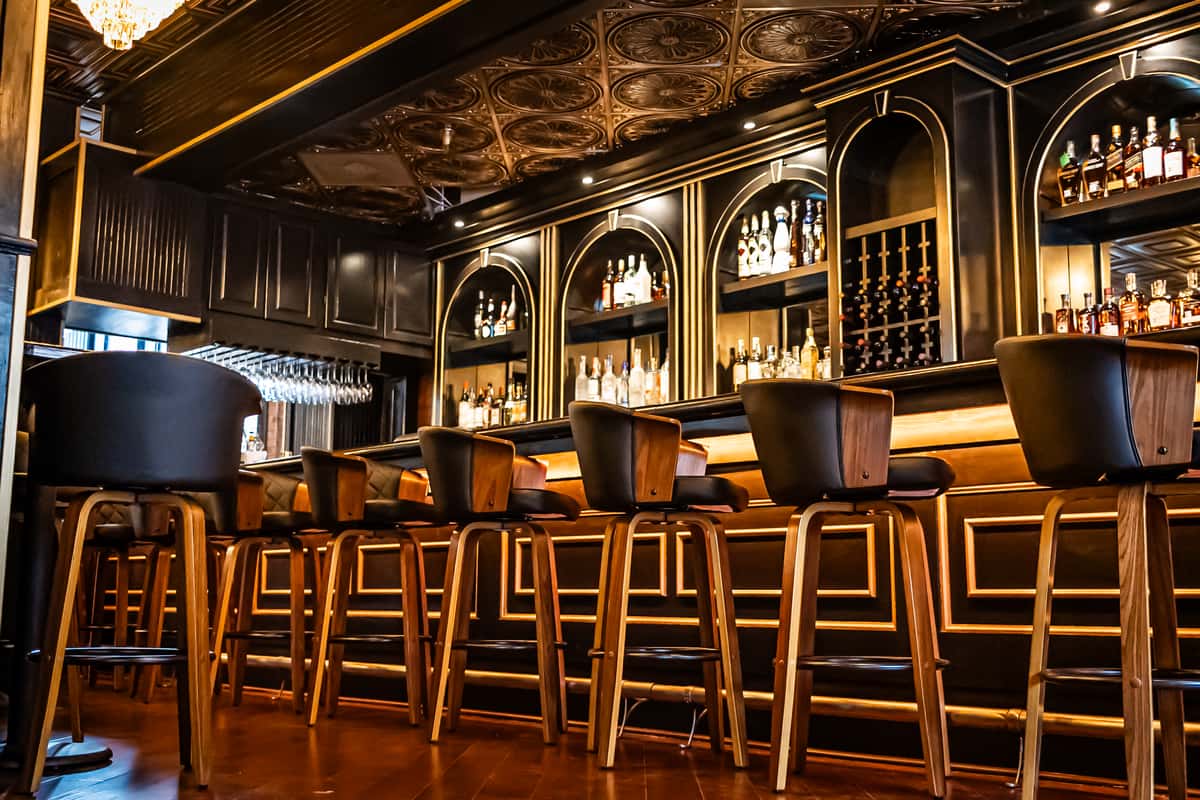 Liam's bar area