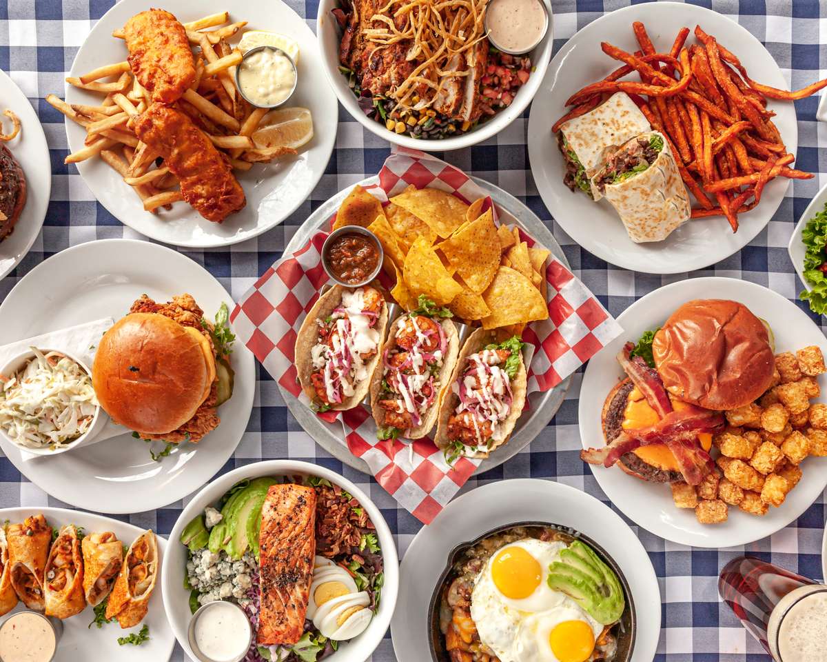 Menu itens in a table