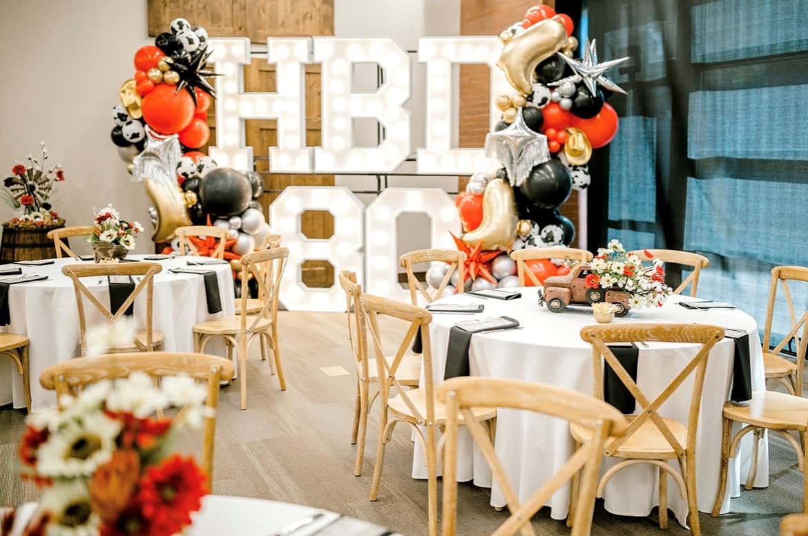 Birthday Party Sign