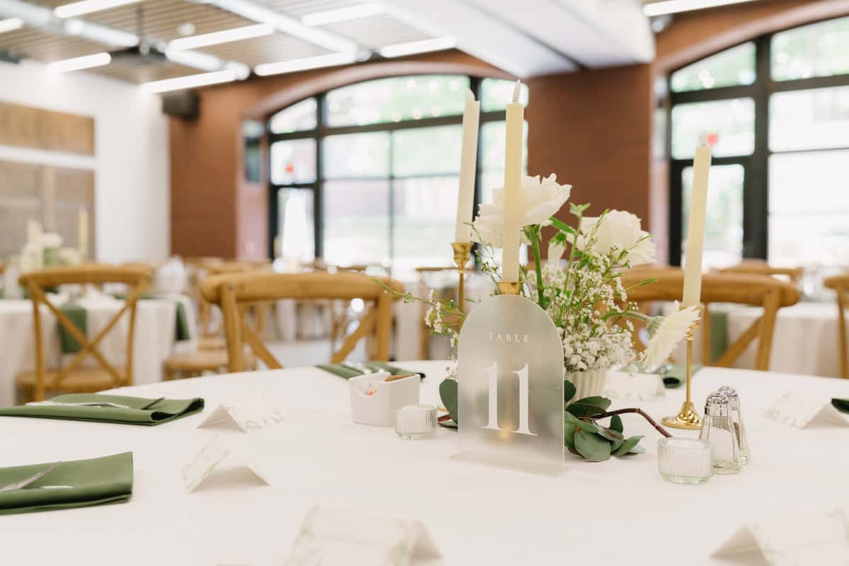 table numbers