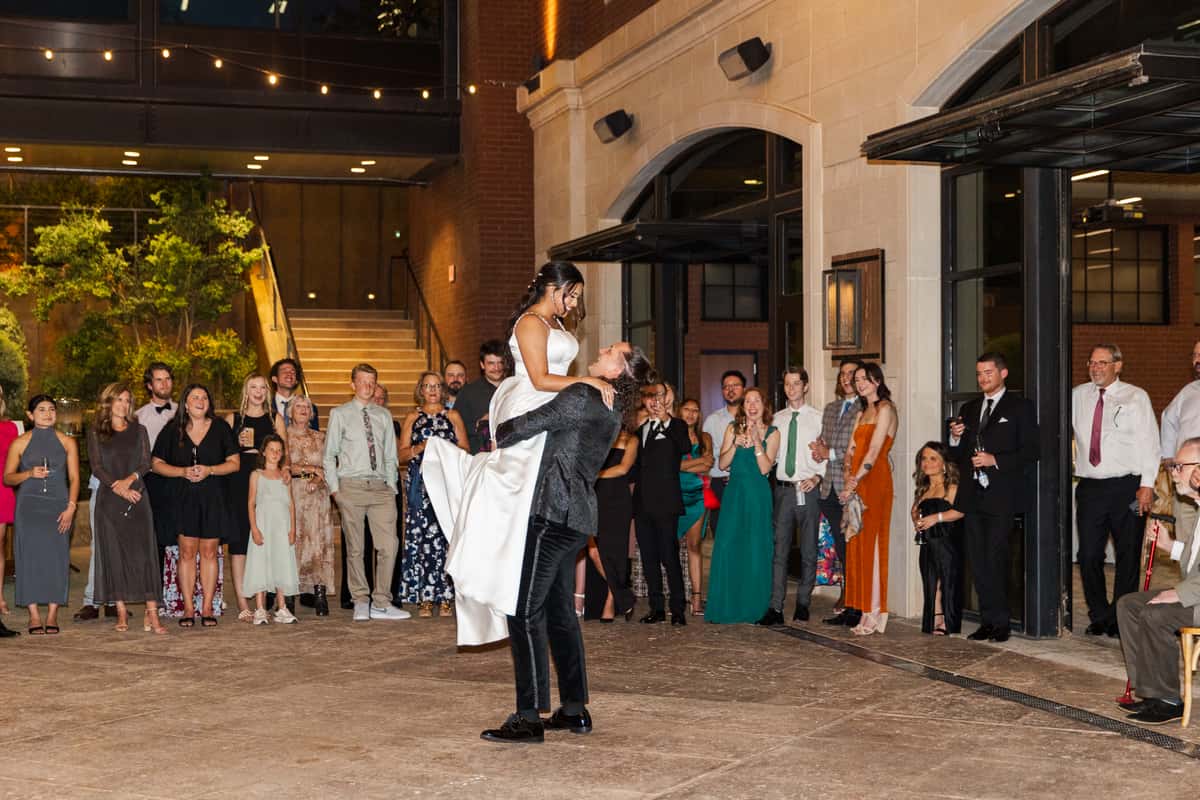 reception dancing