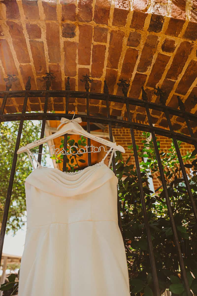 dress hanging