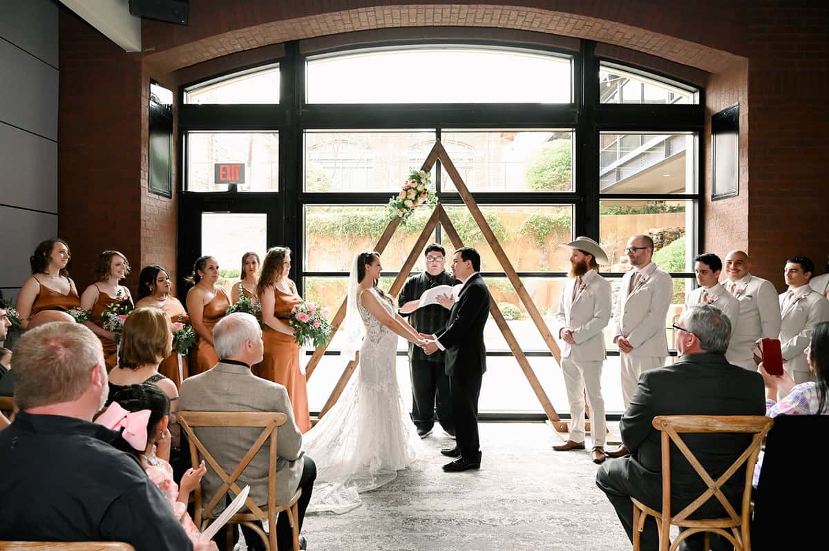 indoor ceremony