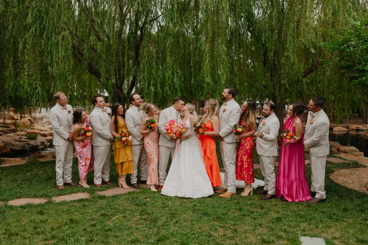 bridal party garden