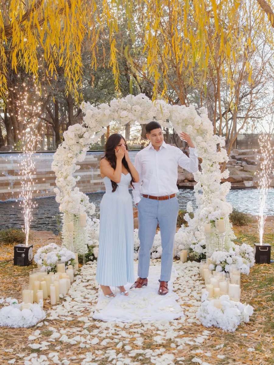 Proposal at The Willows