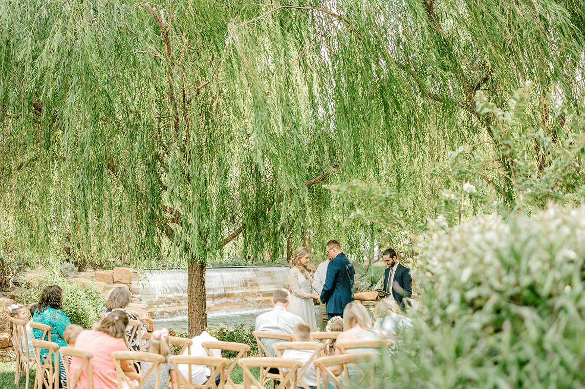 Garden ceremony