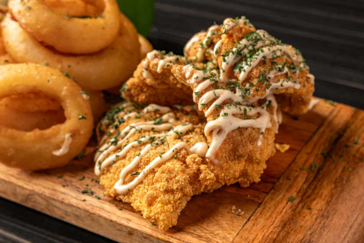 Combination Platter With Fries