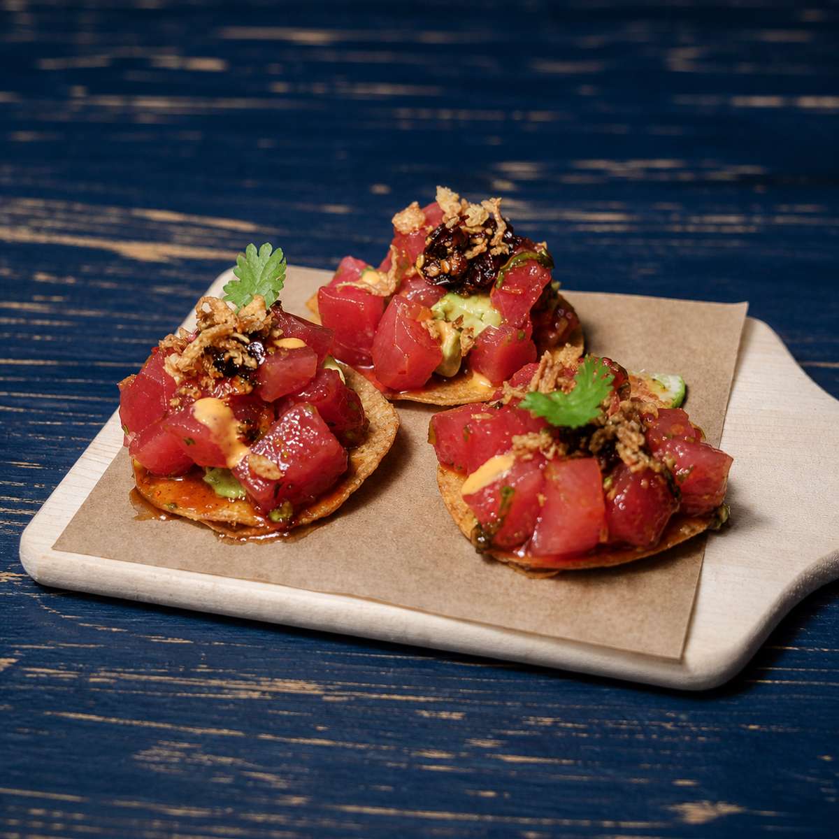 Ahi Tuna Tostadas