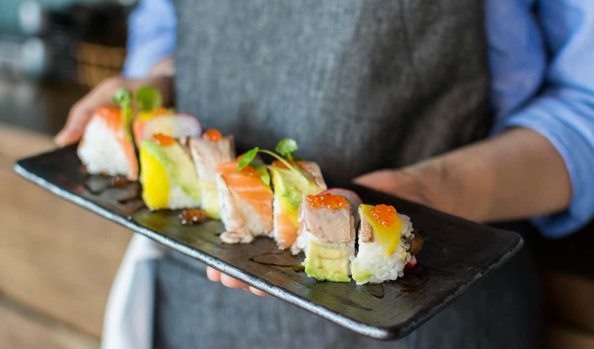 sushi rolls