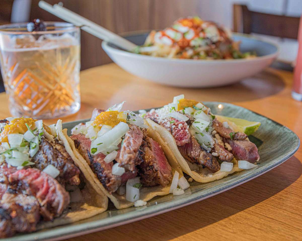 tacos and nachos