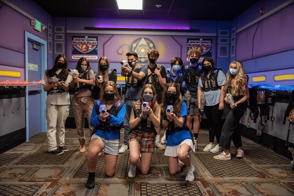 laser tag group
