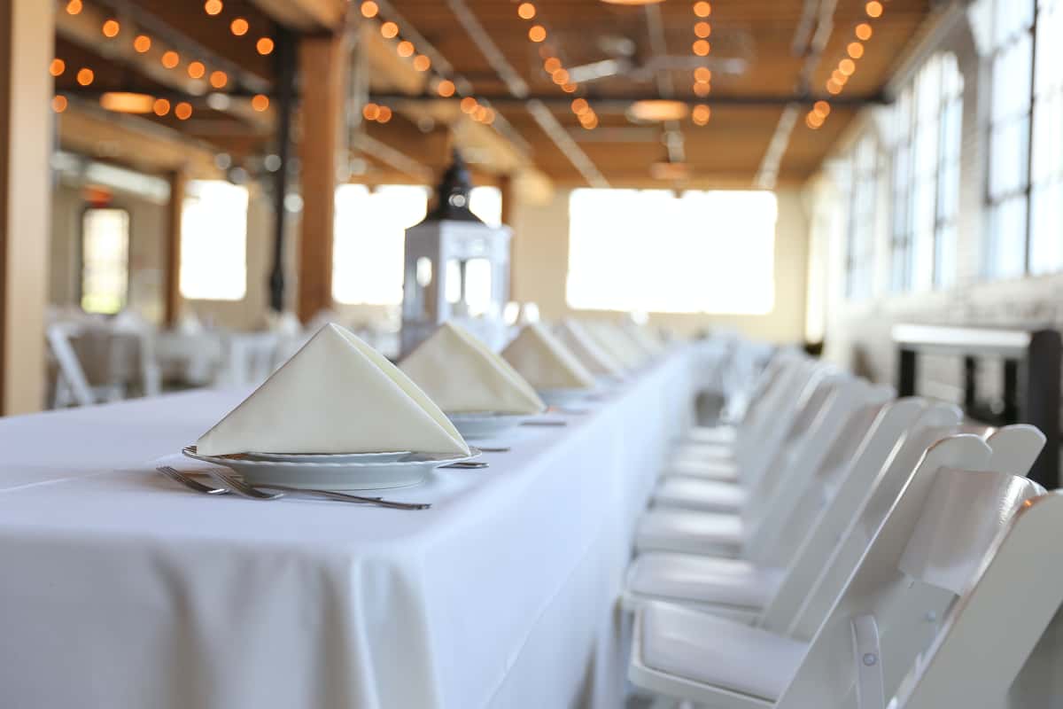 catering table