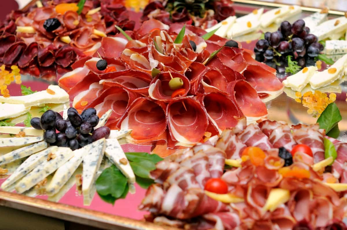 charcuterie display