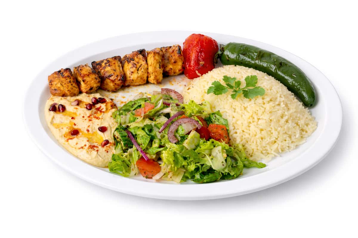 Chicken Kebab Plate