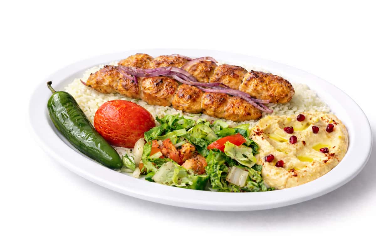 Chicken Lule Plate