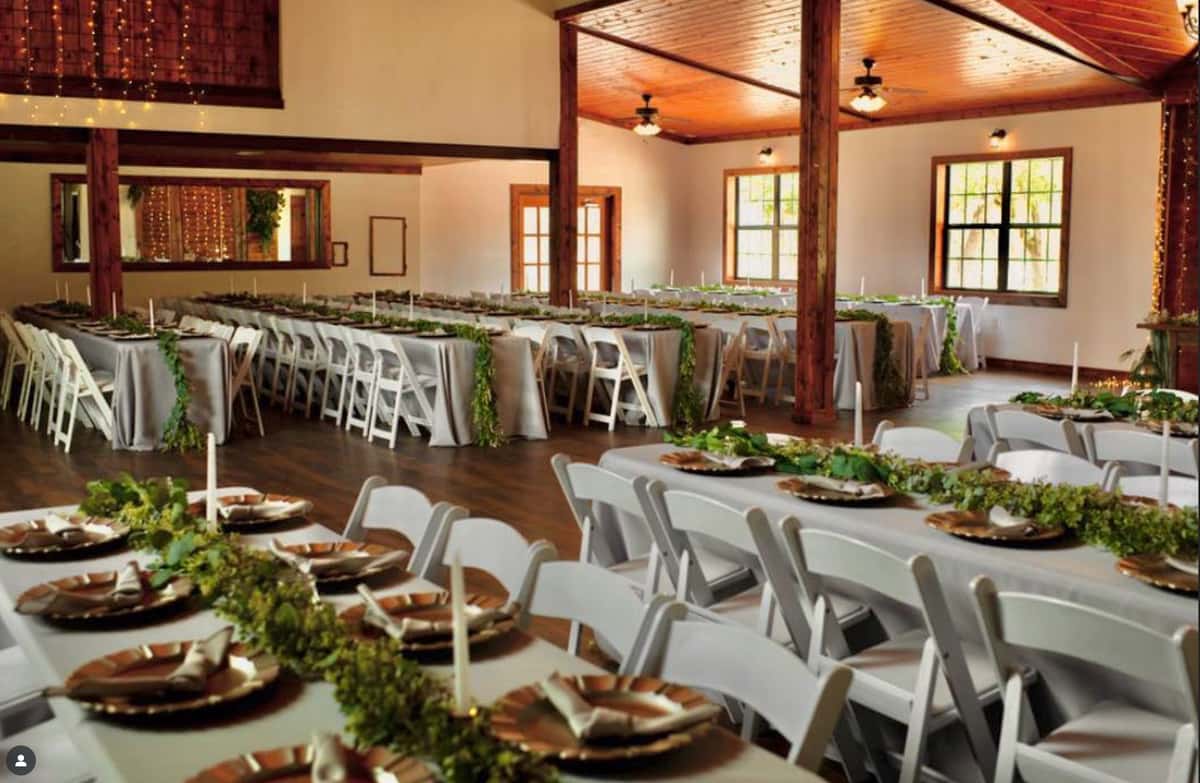 the barn
