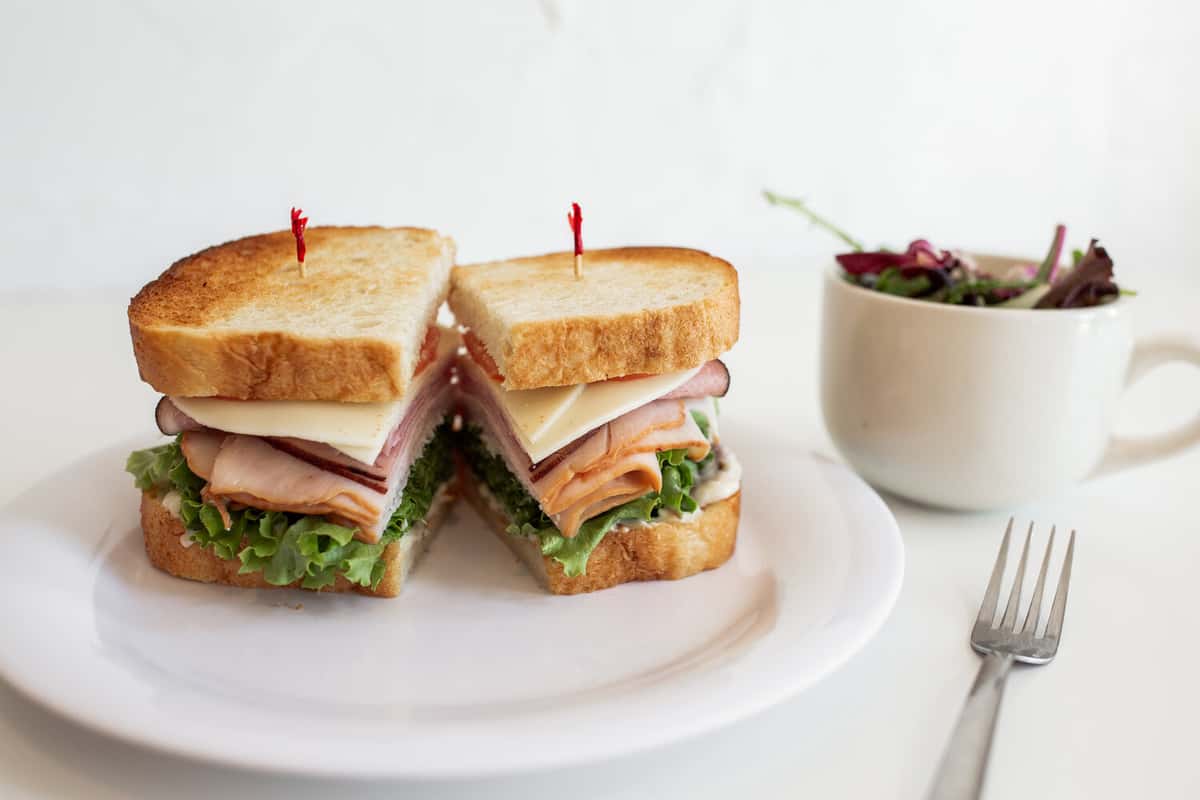 sandwich and Salad