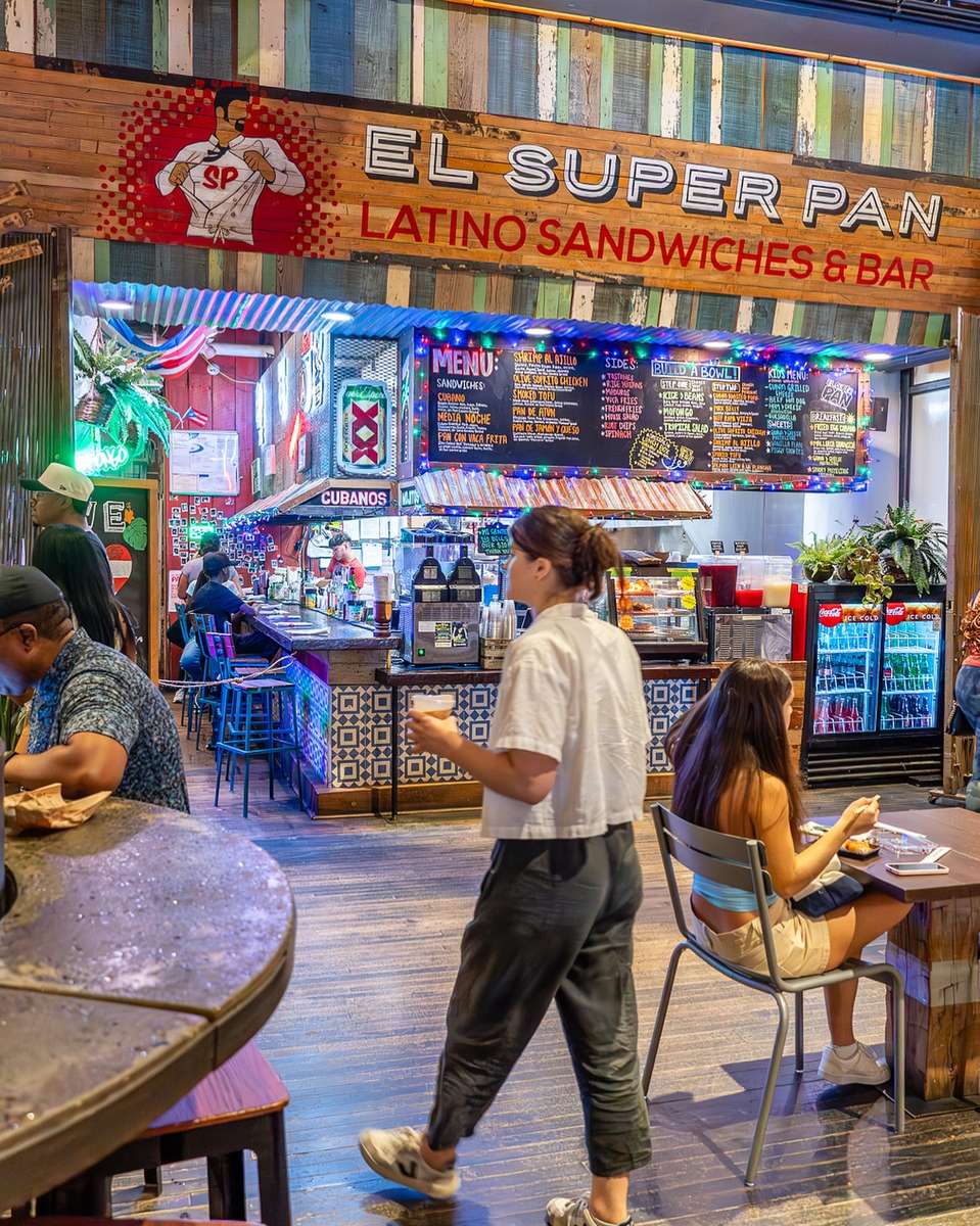 the front of El Super Pan at Ponce City Market