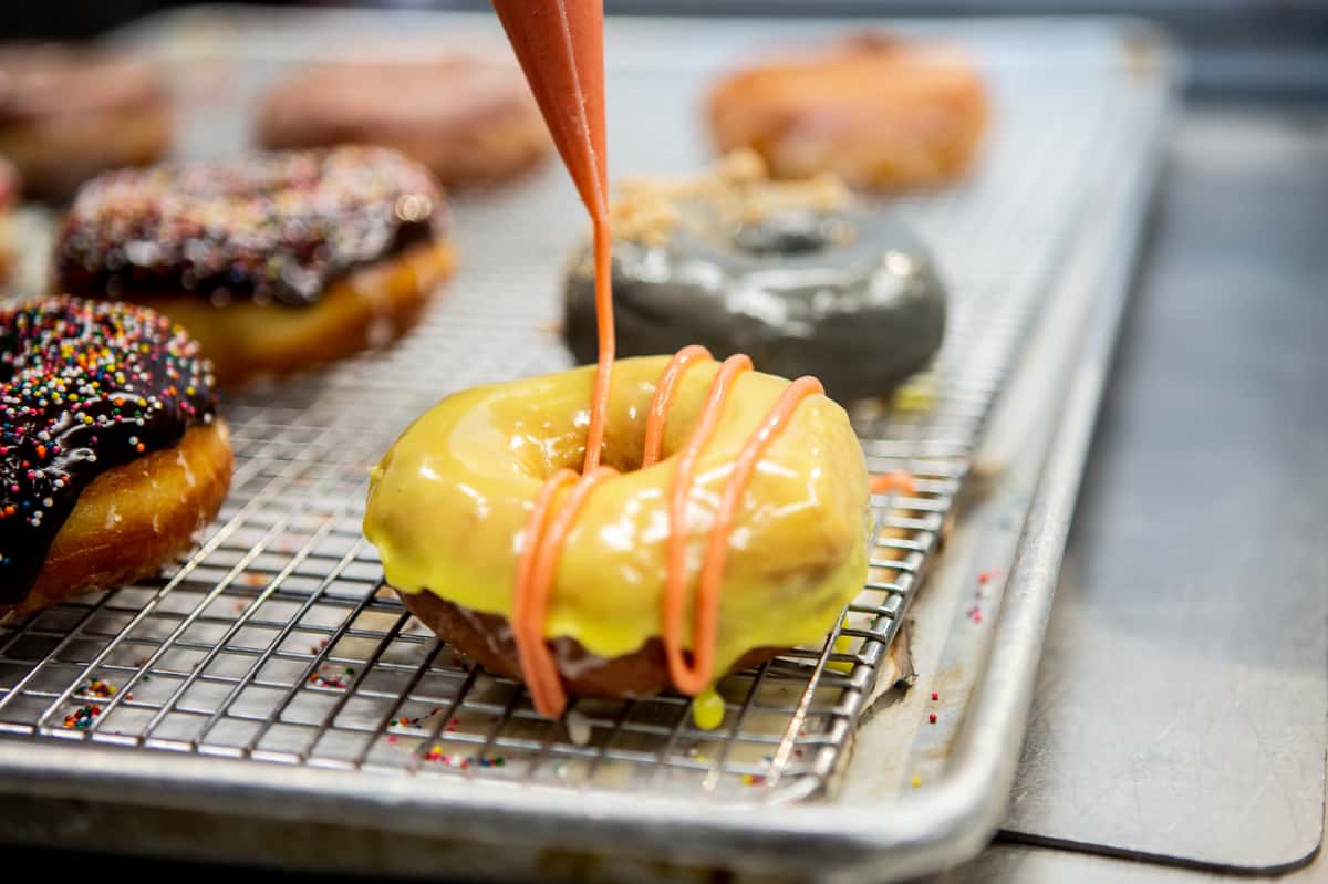 icing donut