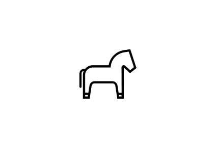 White logo