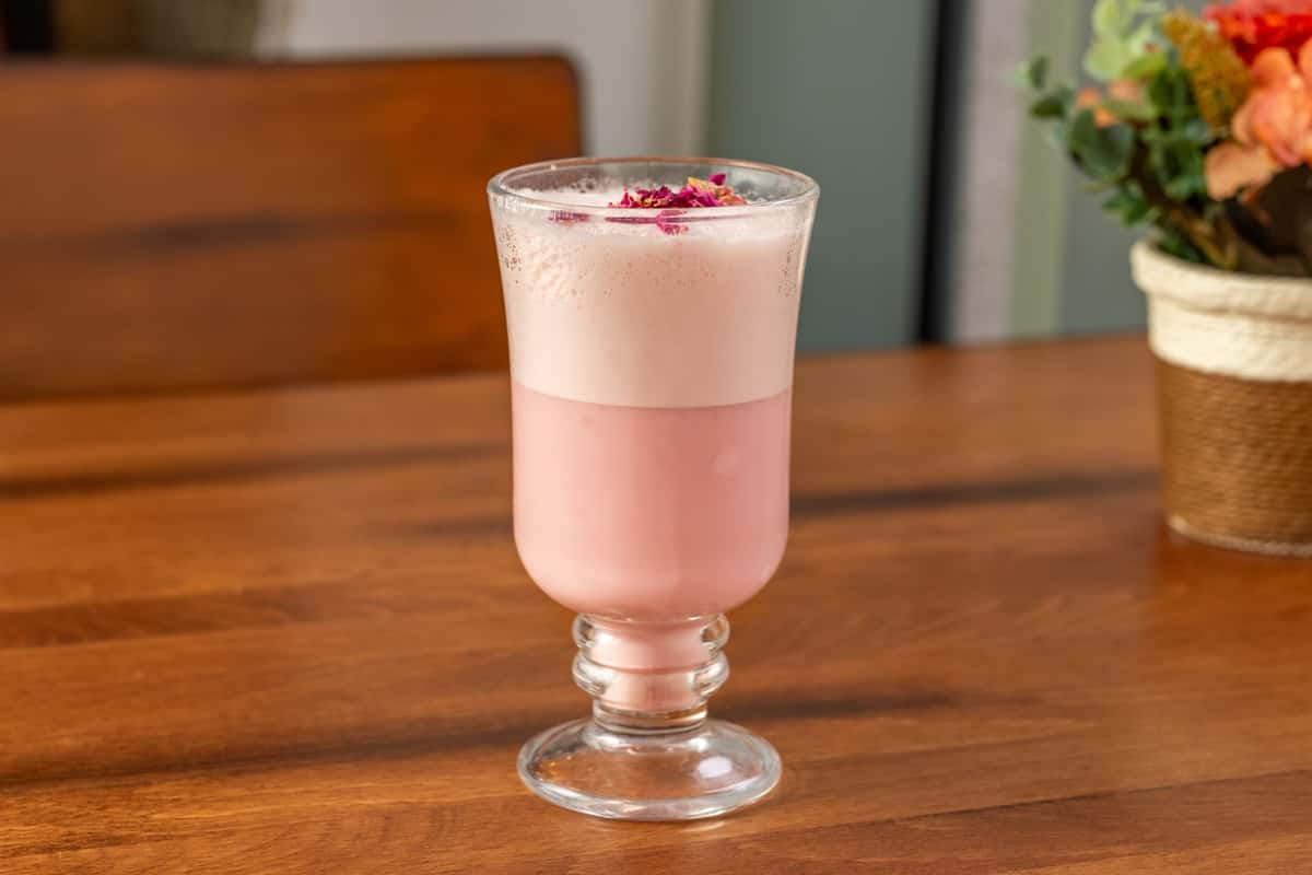 Rose Water Latte