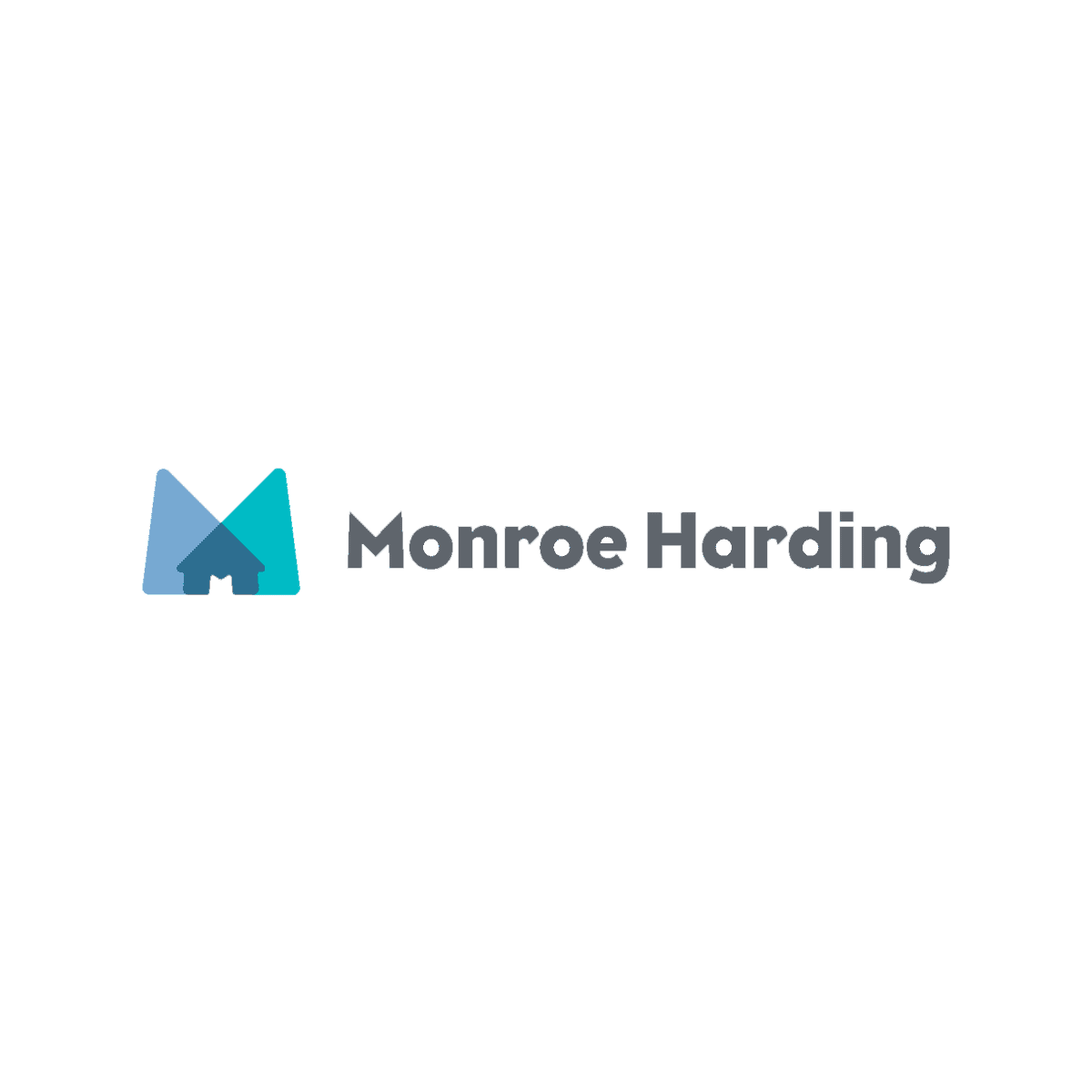 Monroe Harding Logo in Teal