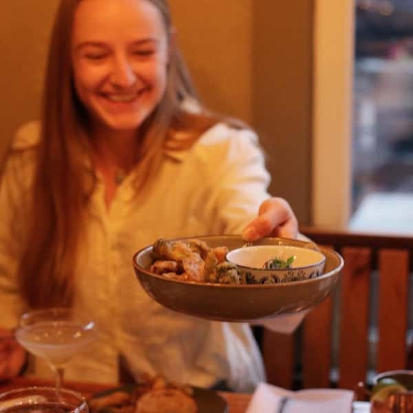 Farm to table dine