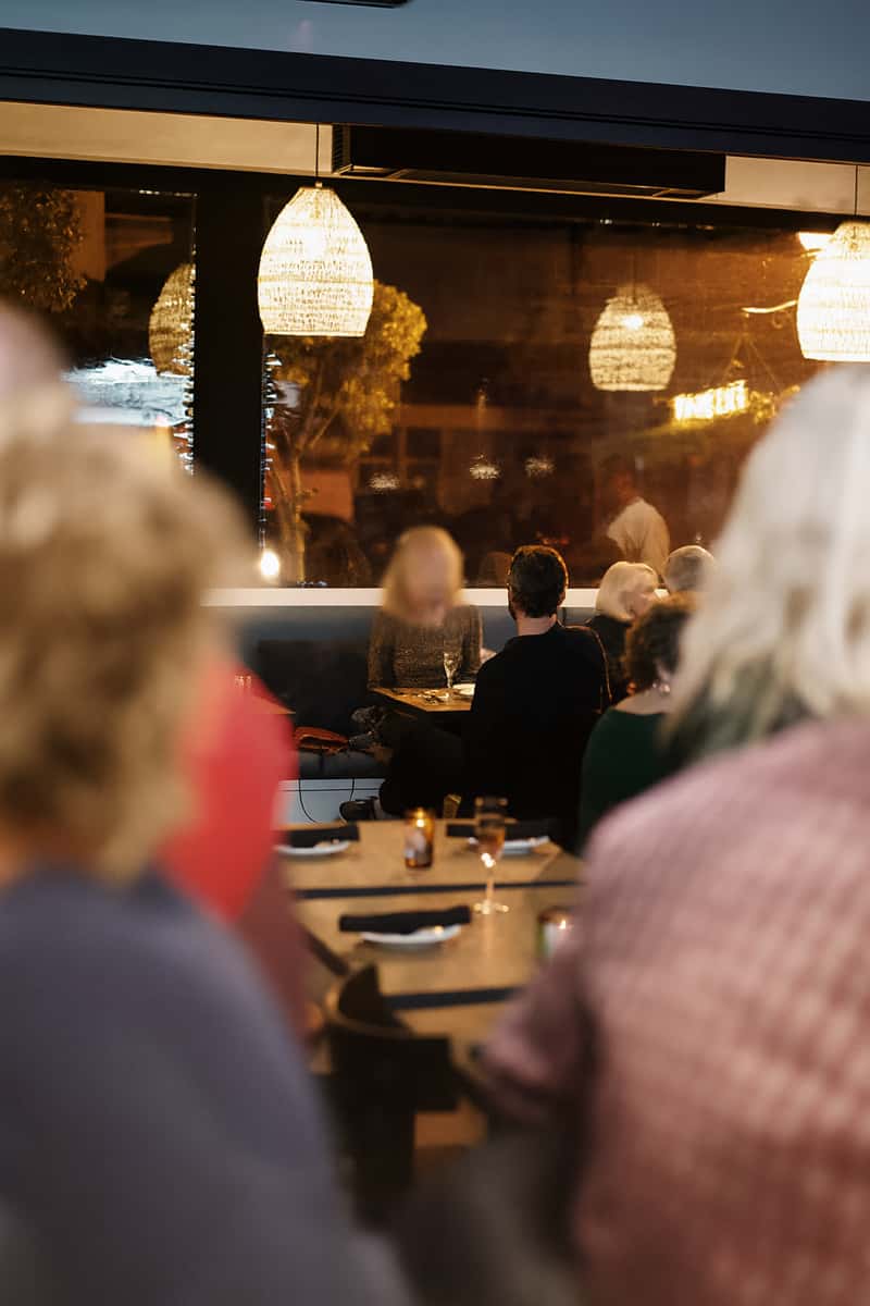 people dining