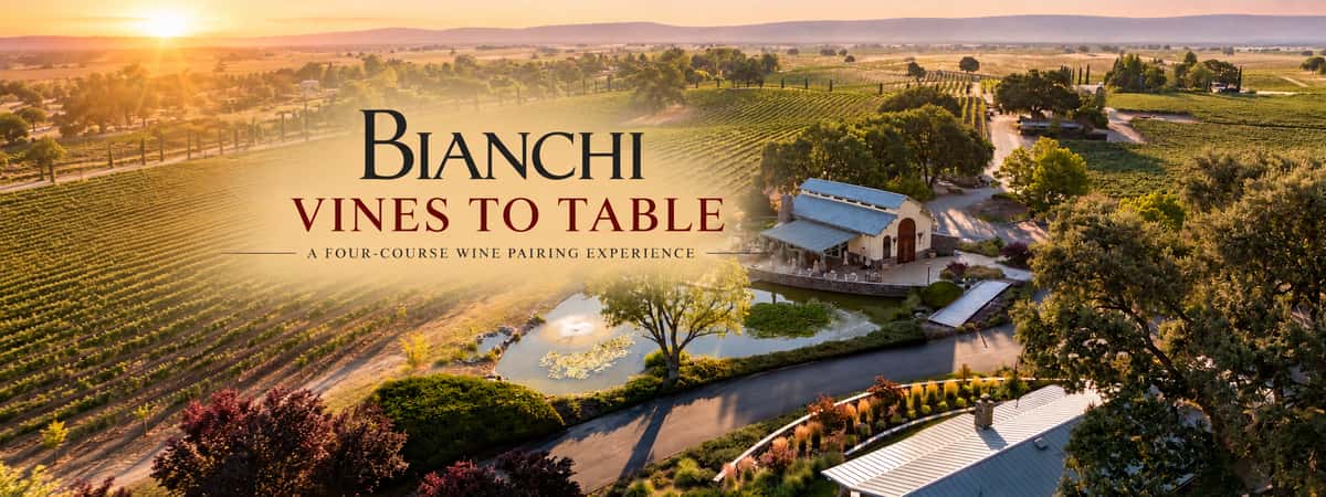 BIANCHI Vines To Table - Banner
