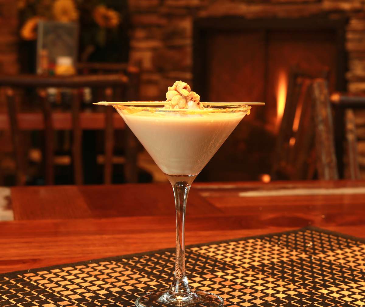Salted caramel martini