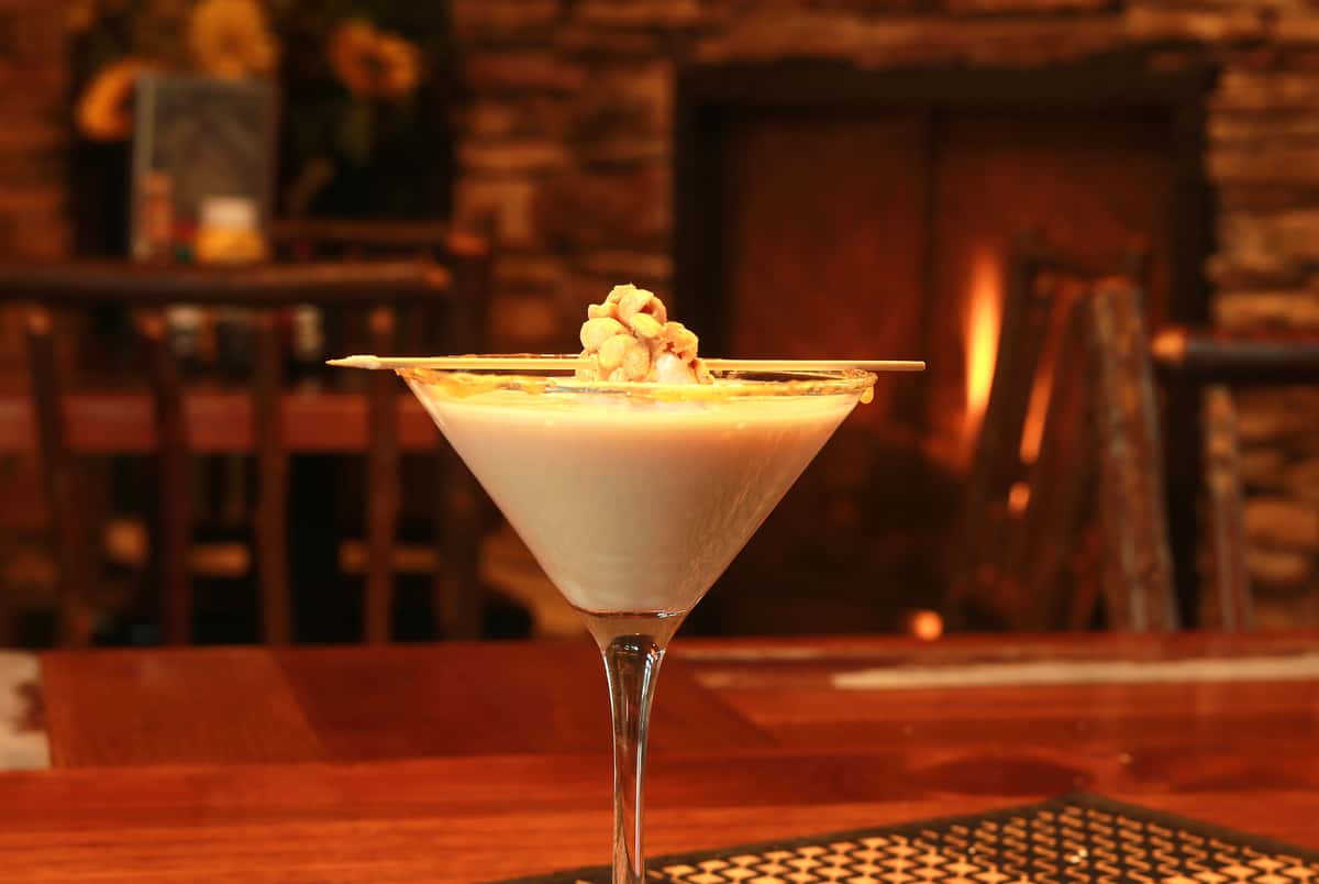 Salted caramel martini