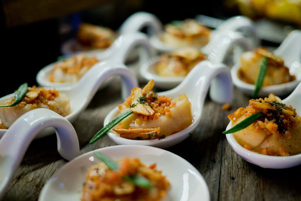 mini canapes snacks appetizers