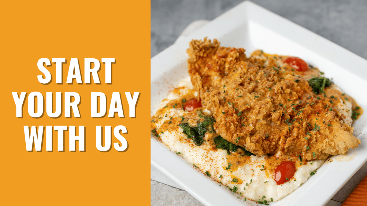 Fish & Grits (Salmon or Catfish)