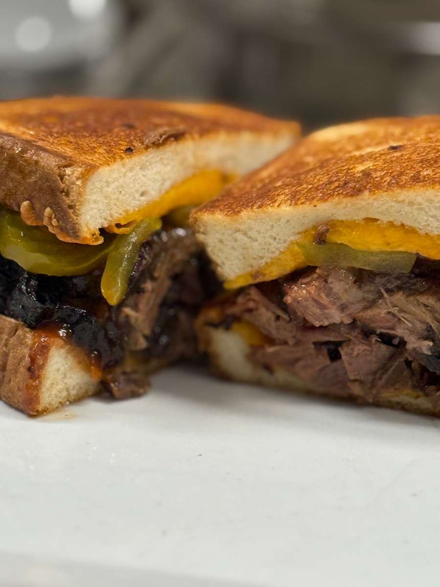 brisket grilled cheese