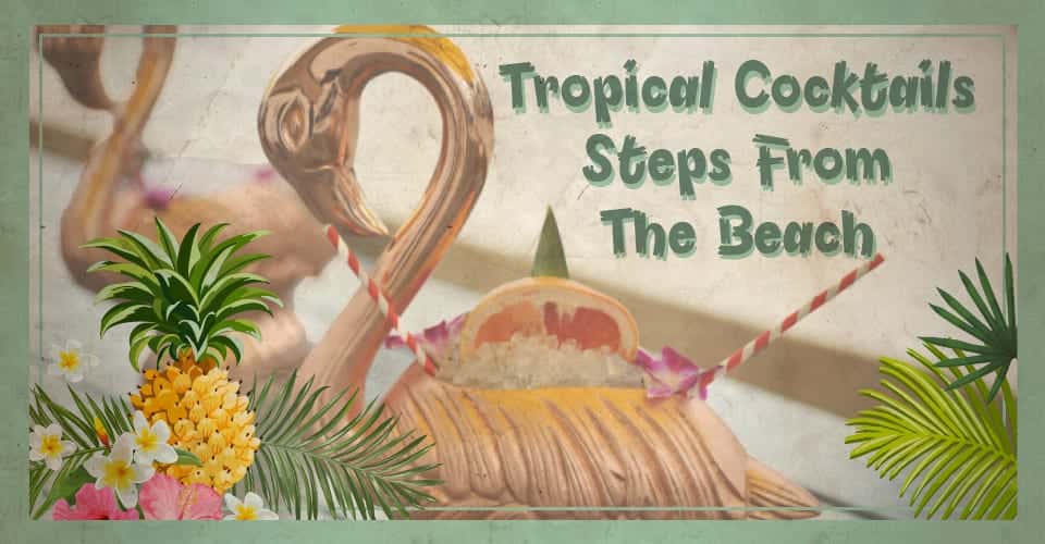 Tropical Cocktails flyer