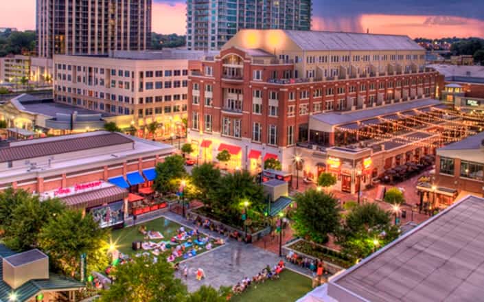 Atlantic Station Courtyard