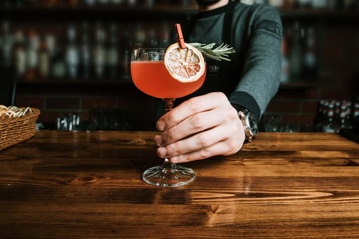 Pink exotic Cocktail