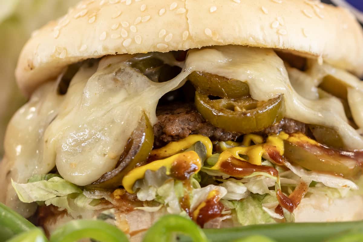 Jalapeno Pepperjack Burger
