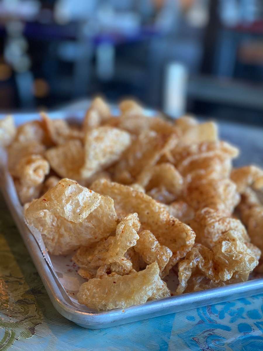 Chicharrones (Pork Rinds) Menu Lucky's Taqueria & Cantina Mexican